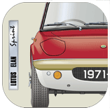 Lotus Elan Sprint 1971-73 Coaster 7